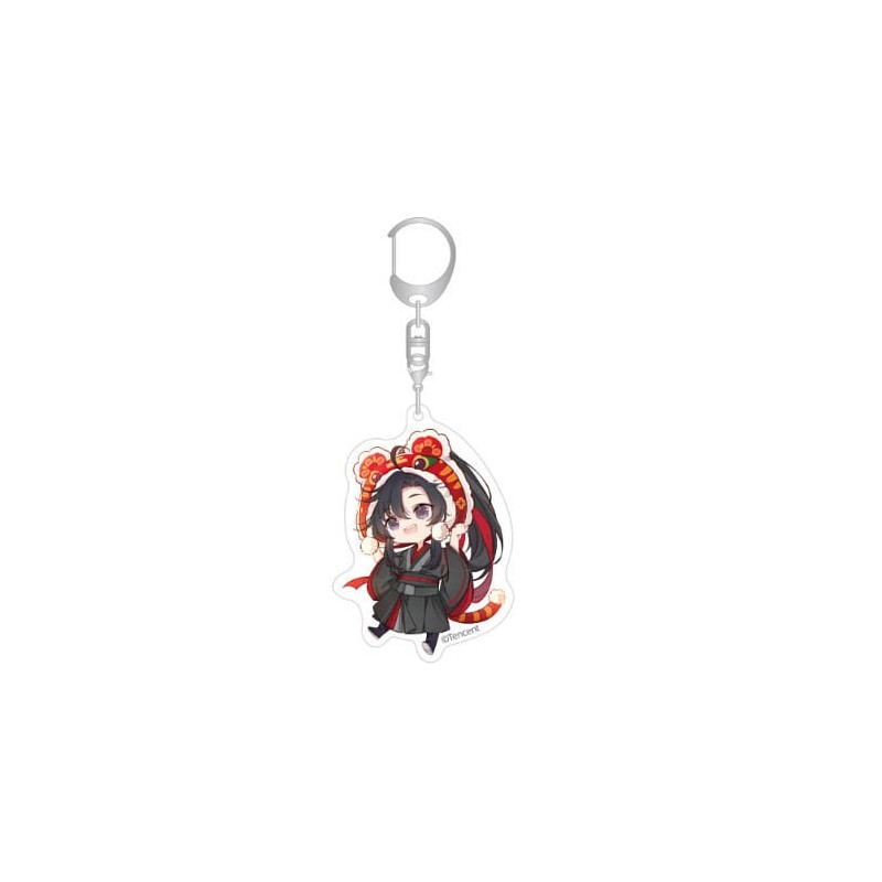 Grandmaster of Demonic Cultivation porte-clés Wei Wuxian Chibi Style 7 cm