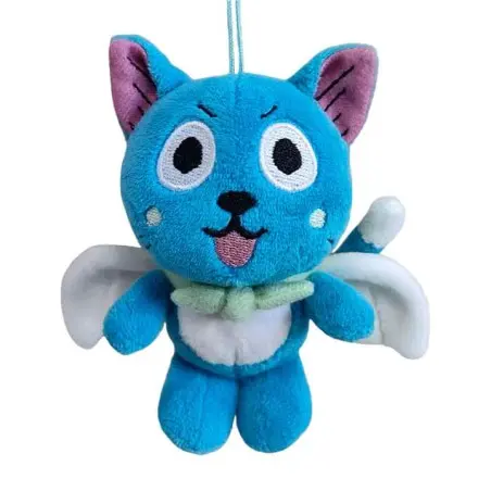 Fairy Tail peluche & porte-clés Happy 10 cm | 8721126700446