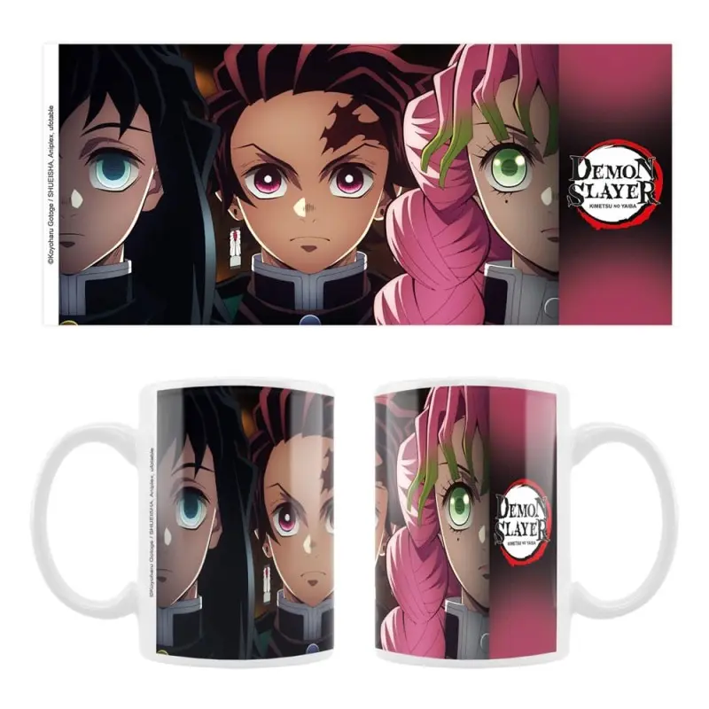 Demon Slayer: Kimetsu no Yaiba mug céramique Tanjiro, Mitsuri, Muichiro | 8721126700897