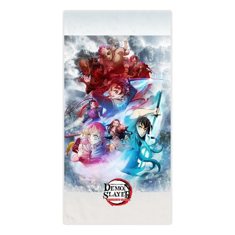 Demon Slayer: Kimetsu no Yaiba serviette de bain Swordsmith Village Arc 150 x 75 cm     | 8721126700927