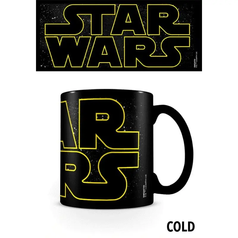 Star Wars mug effet thermique Logo Characters | 5050574247559