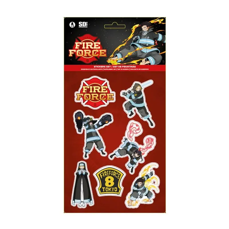 Fire Force set autocollants  | 8435450262579