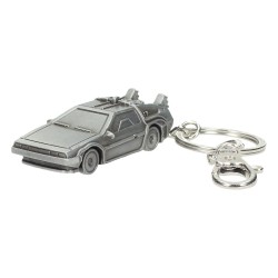 Retour vers le Futur porte-clés métal DeLorean 7 cm