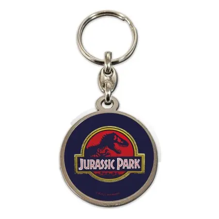 Jurassic Park porte-clés métal Movie Logo 7 cm | 8435450253669