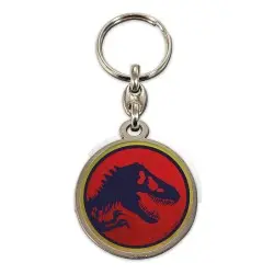 Jurassic Park porte-clés métal Logo 7 cm