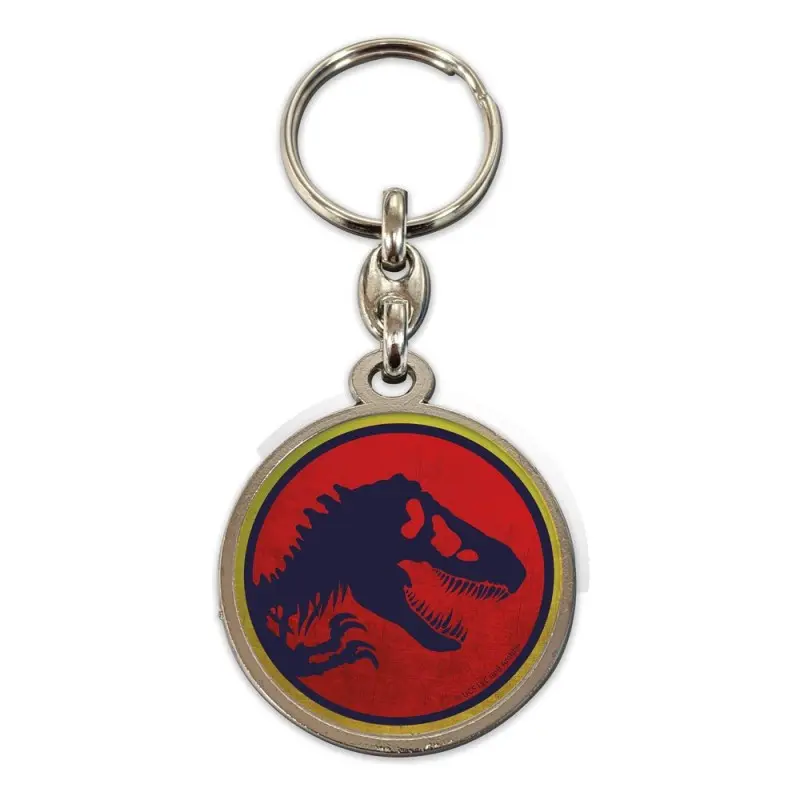 Jurassic Park porte-clés métal Logo 7 cm | 8435450253676