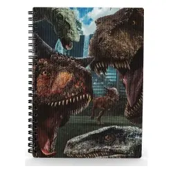 Jurassic World cahier effet 3D Selfie