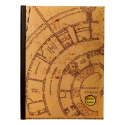 Harry Potter cahier lumineux Carte du Maraudeur