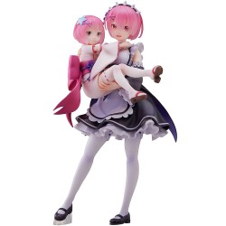 Re:Zero Starting Life in Another World statuette PVC 1/7 Ram & Childhood Ram 23 cm