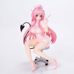 To Love-Ru Darkness statuette PVC Lara Satalin Deviluke Nurse Cos 26 cm