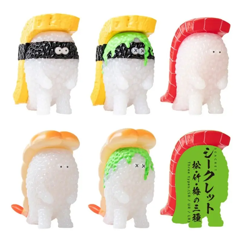 Original Character assortiment figurines 1/1 Real Sushi Size 7 cm Sushi Monster Sortiment (6) | 4571335888985