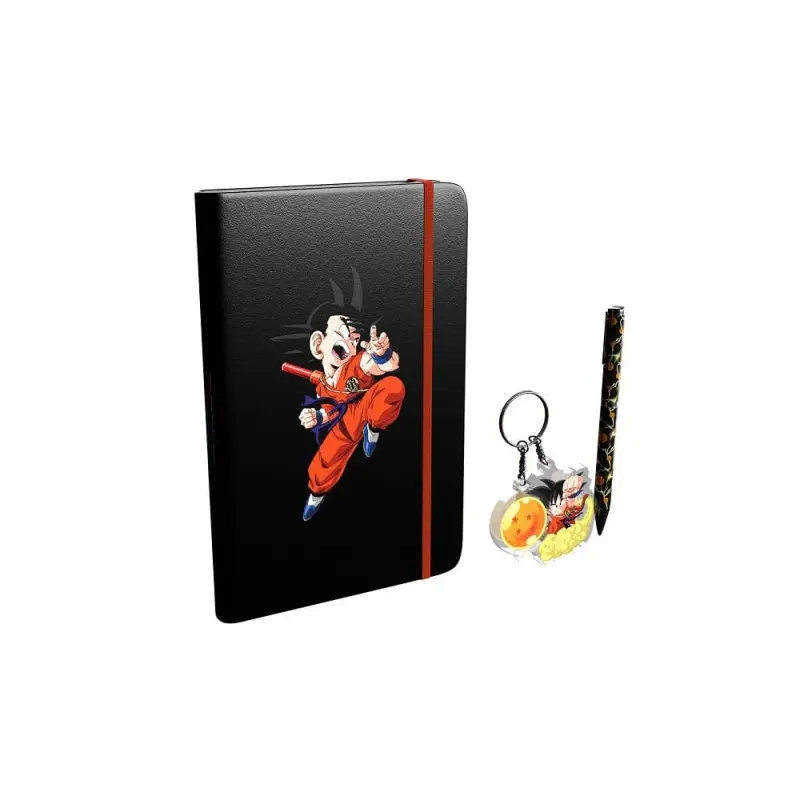Dragon Ball set papeterie 3 pièces Son Gokû | 8426842102559