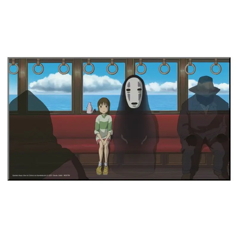 Studio Ghibli tableau en bois Le Voyage de Chihiro 37,5 x 20,5 cm | 3760226376842