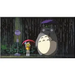 Mon voisin Totoro tableau bois Bus Stop