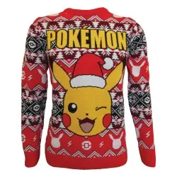 Pokémon Sweatshirt Christmas Jumper Pikachu (S) | 5056463457306