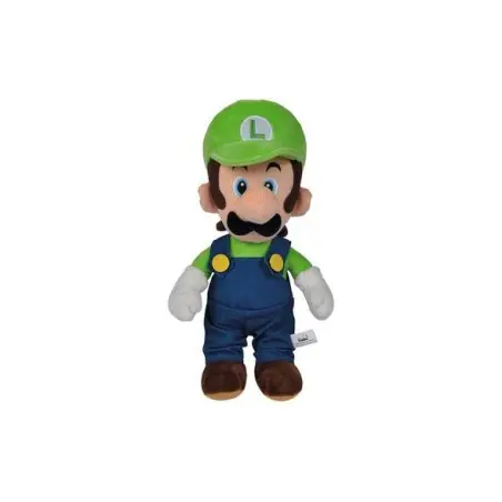 Super Mario peluche Luigi 30 cm  | 4006592068974