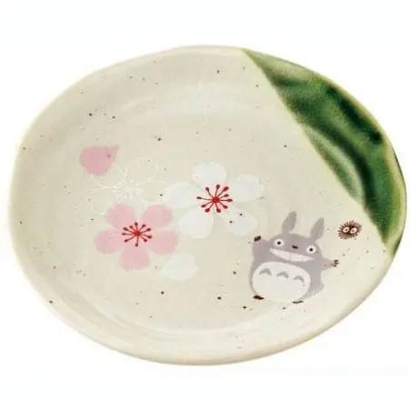 Mon voisin Totoro Petit Plat Mino Totoro Sakura Small 13 cm | 4973307544200