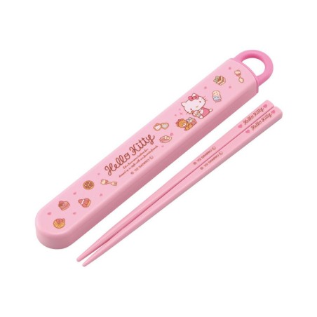 Hello Kitty Baguettes avec boîte Sweety pink 16 cm