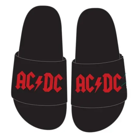 AC/DC chaussons Logo (L) | 5056688589806