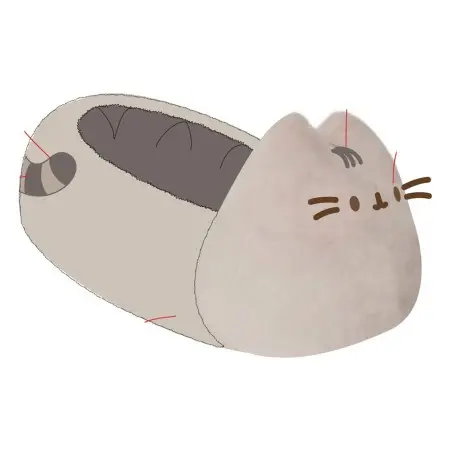 Pusheen chaussons L-XL  | 5056688588809