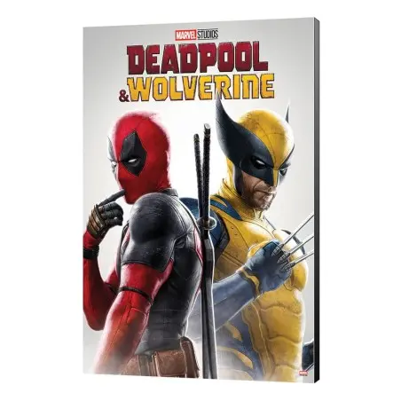 Marvel tableau en bois Deadpool & Wolverine 02 Best friends 35 x 50 cm | 3760372330514