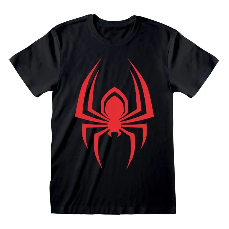 Marvel T-Shirt Miles Morales Hanging Spider (S) | 5056688525347