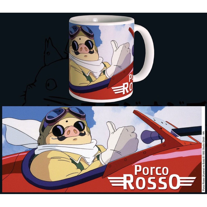 Studio Ghibli mug Porco Rosso | 3760226376767