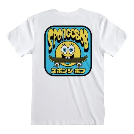 Bob l'éponge T-Shirt Skater Sponge (M) | 5056811529303