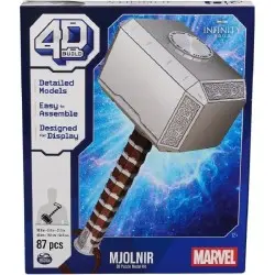 Marvel: 4D Build - Thor Mjolnir Hammer 3D Puzzle | 0681147013506