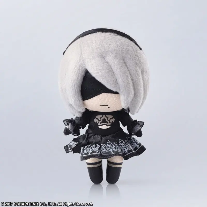 NieR Automata peluche 2B (YoRHa No.2 Type B) 14 cm | 4988601331289