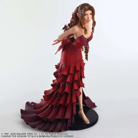 Final Fantasy VII Remake Static Arts Gallery statuette Aerith Gainsborough Dress Ver. 24 cm | 4988601357425