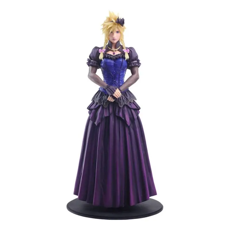 Final Fantasy VII Remake Static Arts Gallery statuette Cloud Strife Dress Ver. 28 cm | 4988601363839