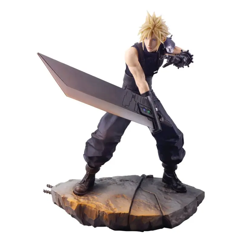 Final Fantasy VII Rebirth Static Arts Gallery statuette Cloud Strife 18 cm | 4988601376372