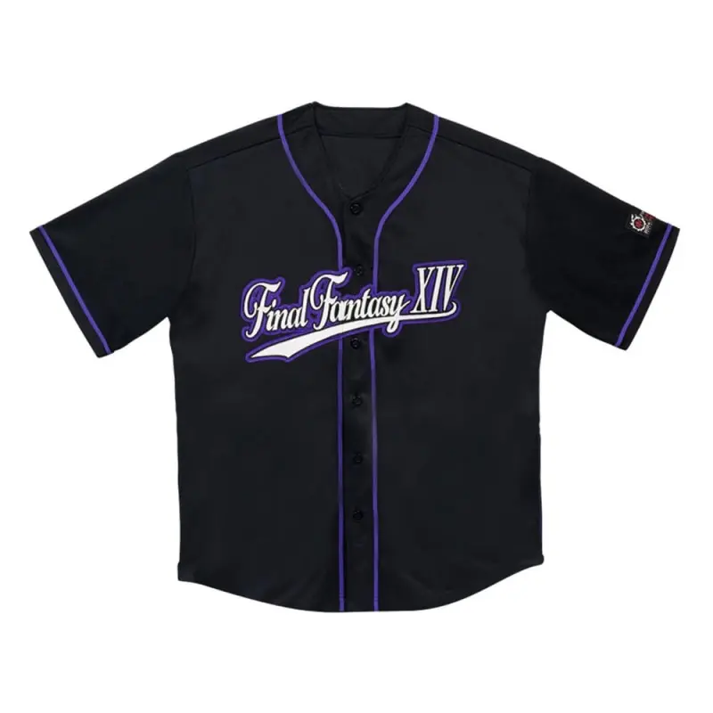Final Fantasy XIV T-Shirt Fan Festival 2024 Team Jersey - Black | 4988601260732