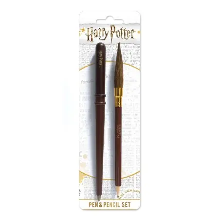 Harry Potter 2 set papeterie 2 pièces Wand & Broom | 5051265725400