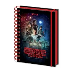 Stranger Things cahier à spirale A5 Wiro One Sheet