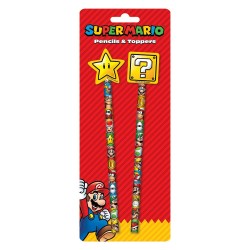 Super Mario set papeterie 2 pièces