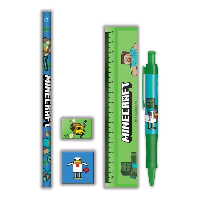 Minecraft set papeterie 5  | 5407009691287