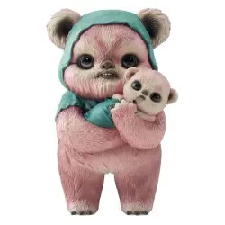 Star Wars statuette designer Ewok by Mab Graves Pink Variant 18 cm | 0000007002422