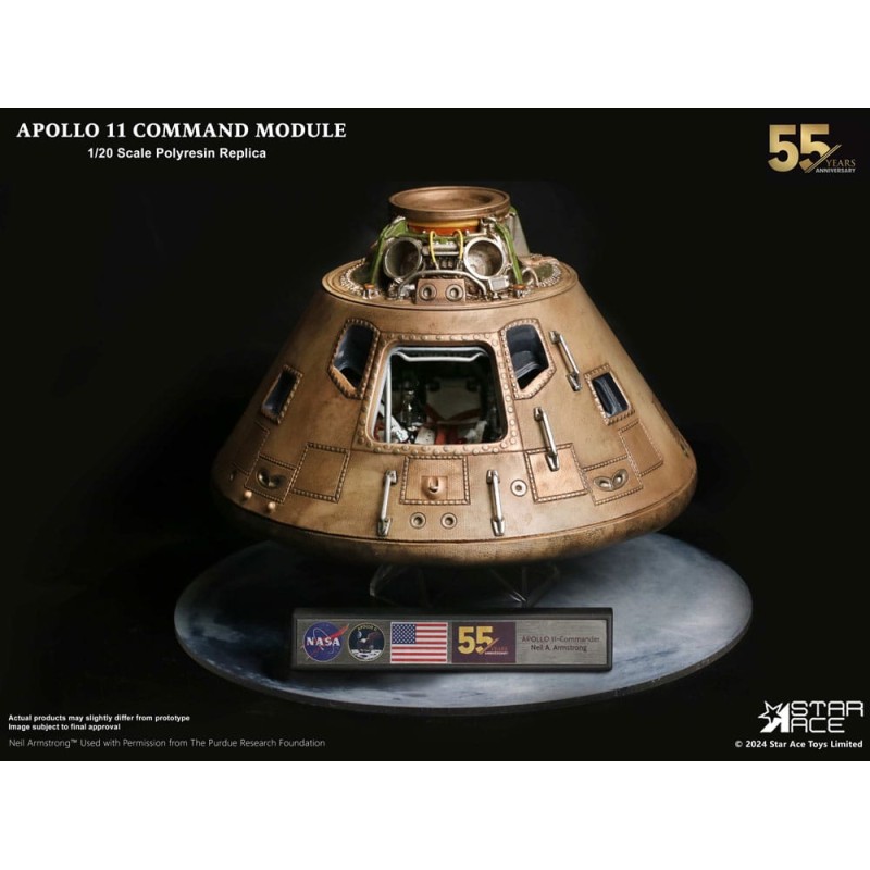 Apollo 11 réplique 1/20 Command Module (DX) 20 cm 
