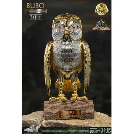 Bubo the Mechanical Owl statuette Soft Vinyl Ray Harryhausen's Bubo Chrome Ver. 30 cm | 4897057889872