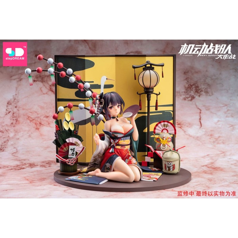 Iron Saga statuette PVC 1/6 Elaine New Year Ver. 27 cm | 6973547900017