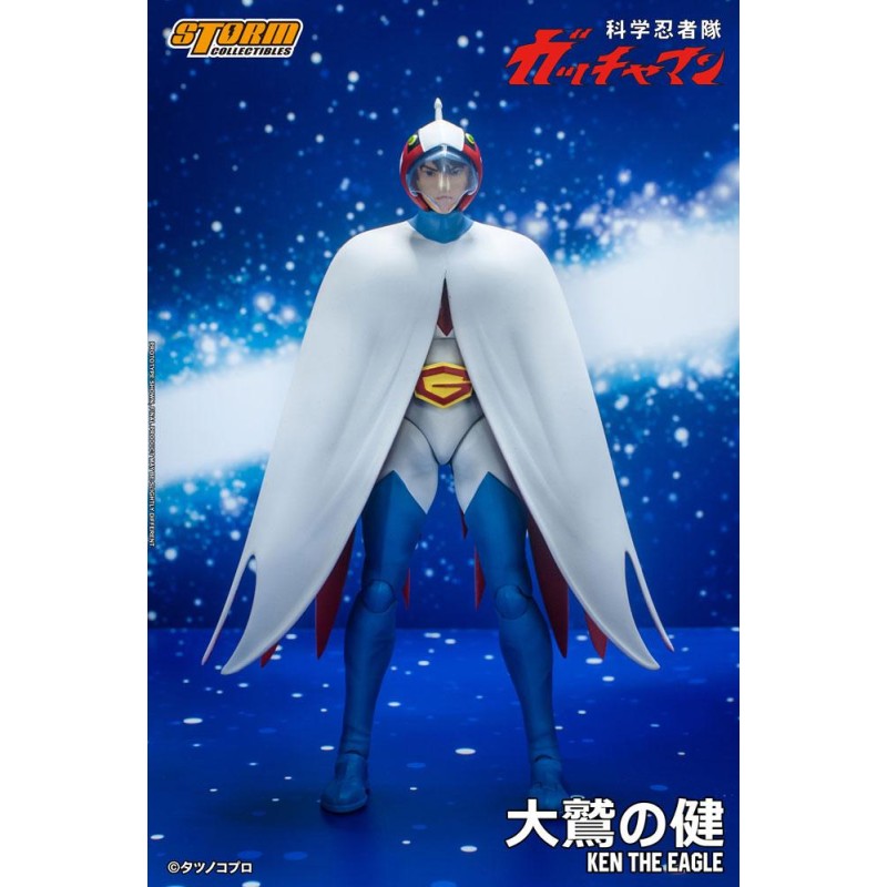 Gatchaman figurine 1/12 Ken the Eagle 18 cm | 4897072872149