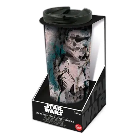 Star Wars gobelet de voyage isotherme en métal Stormtrooper  | 8412497002726