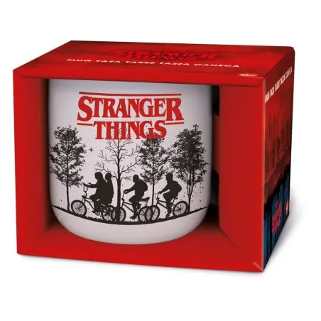 Stranger Things Mugs Friends with Bikes 355 ml (carton de 6) | 8412497006984