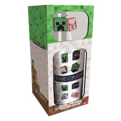 Minecraft gobelet Tumbler avec pailles coudées Characters 485 ml