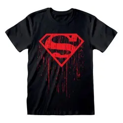 Superman T-Shirt Dripping Symbol  (M) | 5056688587420