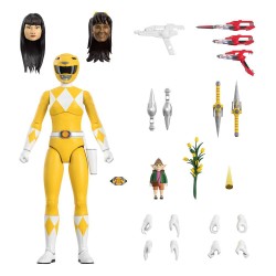 Mighty Morphin Power Rangers figurine Ultimates Yellow Ranger 18 cm