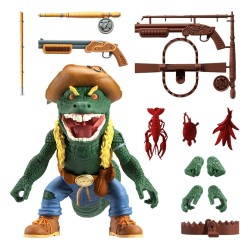 Les Tortues ninja figurine Ultimates Leatherhead 18 cm