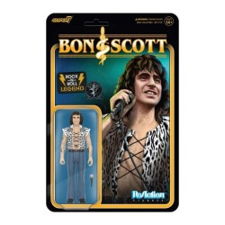 Bon Scott figurine ReAction Wave 02 Bon Scott (Leopard Print) 10 cm  